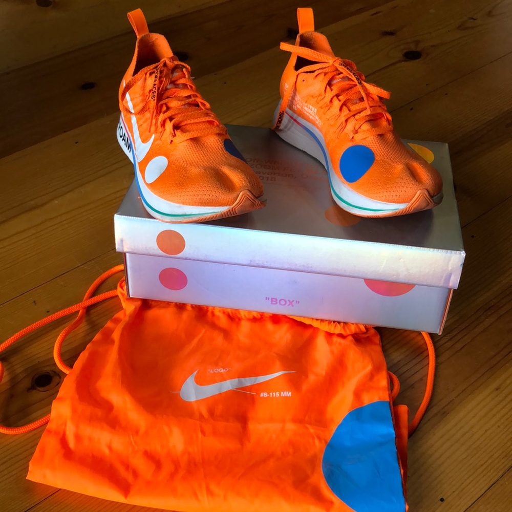 Off-White for Nike Zoom Fly Mercurial sneakers